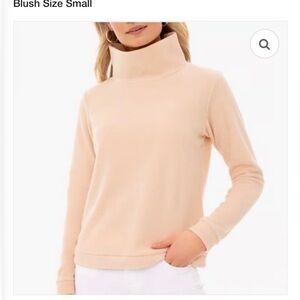 Dudley Stephens Blush Turtleneck Sweater